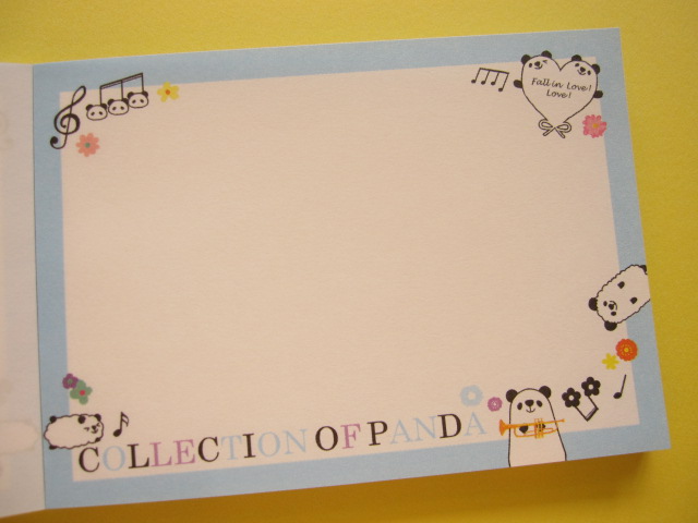 Photo: Kawaii Cute Mini Memo Pad Crux *COLLECTION OF PANDA (28712)