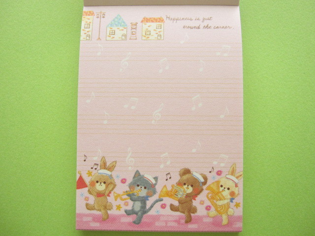 Photo: Kawaii Cute Mini Memo Pad Crux *Marching Friend (01768)