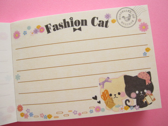 Photo: Kawaii Cute Mini Memo Pad Crux *Fashion Cat (28699)