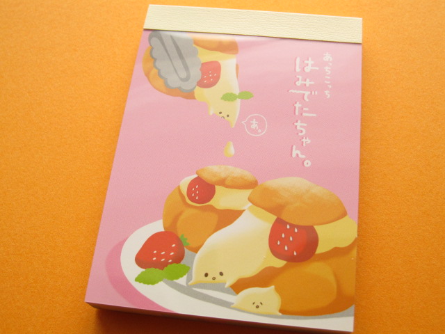 Photo1: Kawaii Cute Mini Memo Pad Crux *あっちこっちはみでたちゃん (01939)