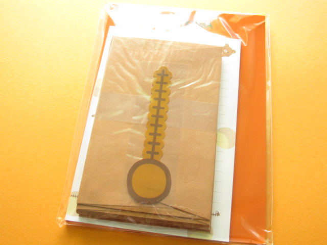 Photo1: Kawaii Cute Letter Set San-x *Rilakkuma (LH 48901)