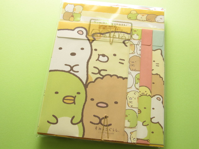 Photo1: Kawaii Cute Letter Set San-x *Sumikkogurashi (LH 49601)