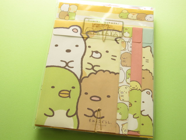 Photo1: Kawaii Cute Letter Set San-x *Sumikkogurashi (LH 49601)