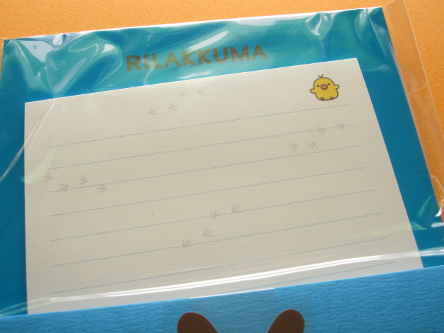 Photo: Kawaii Cute Letter Set San-x *Kiiroitori Rilakkuma (LH 49101)