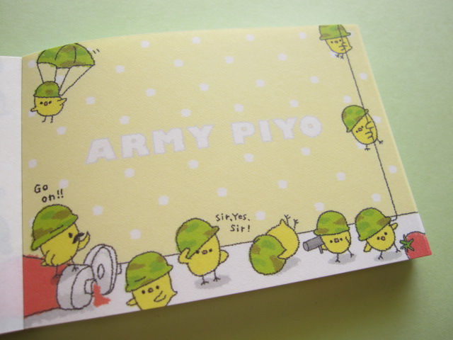 Photo: Kawaii Cute Mini Memo Pad Crux *ARMY PIYO (08037)