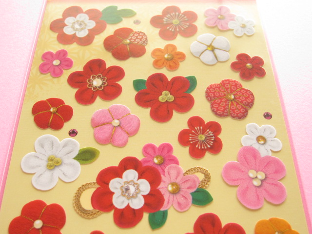 Photo: Beautiful Ume Flowers Sticker Sheet Mind Wave (76481)