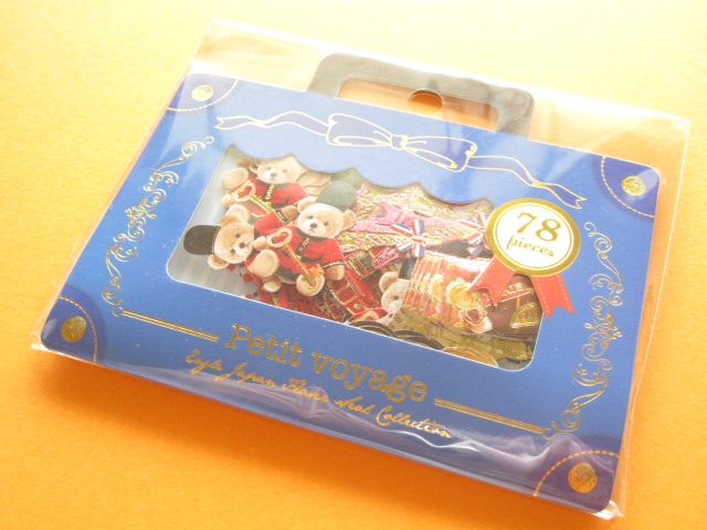 Photo1: Petit Voyage Sticker Flakes Sack Eagle Japan *Travel (GS369)