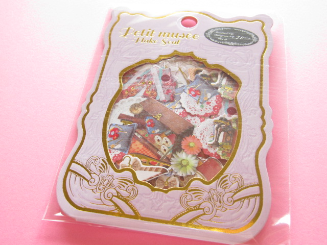 Photo1: Petit Musee Sticker Flakes Sack Stead Fast *Mercerie (7980)