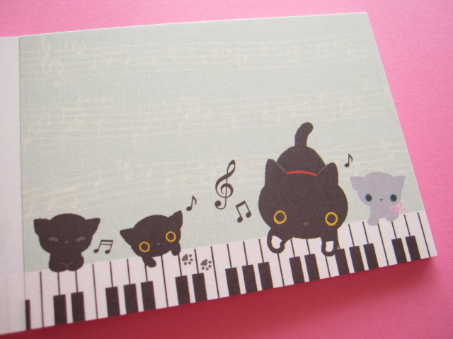 Photo: Kawaii Cute Mini Memo Pad San-x *Kutusita Nyanko 猫の演奏会 (MW06401-01)