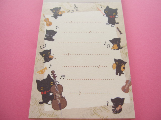 Photo: Kawaii Cute Mini Memo Pad San-x *Kutusita Nyanko 猫の演奏会 (MW06401-01)