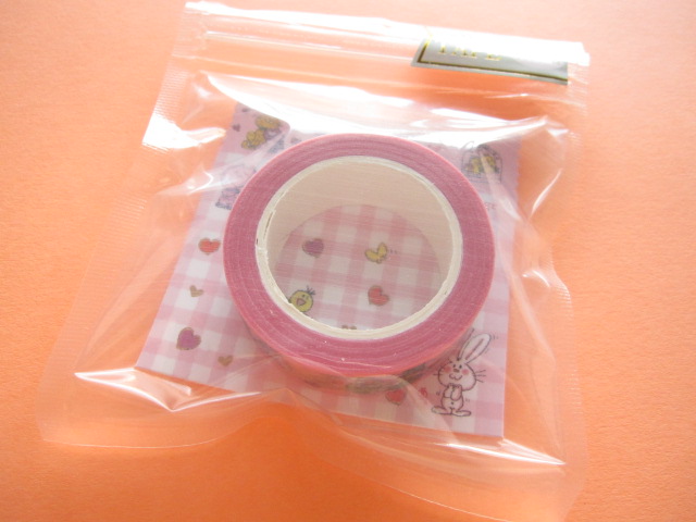 Photo1: Kawaii Cute Masking Tape/Deco Tape Sticker Crux *Ado Mizumori (05309)