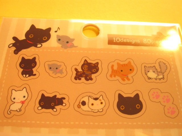 Photo: Seal Bits Kawaii Cute Sticker Flakes Sack San-x *Kutusita Nyanko (SE28806)