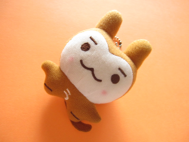 Photo1: Kawaii Cute Usarusan Keychain Plush 