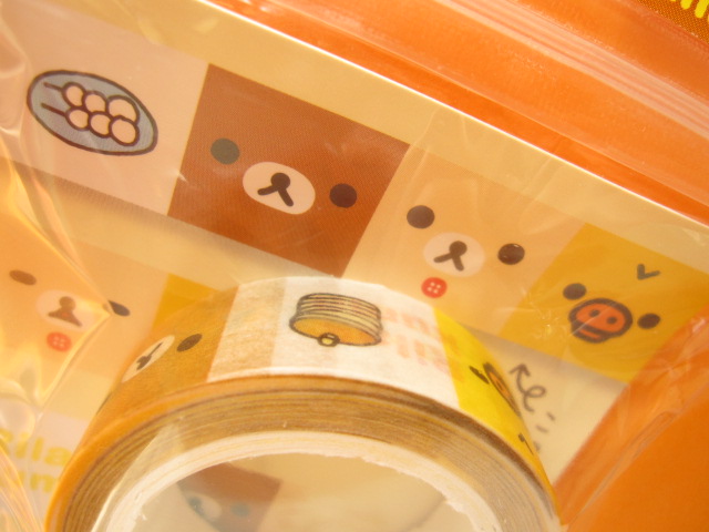 Photo: Kawaii Cute Mini Masking Tape/Deco Tape Sticker San-x *Rilakkuma (SE29001)