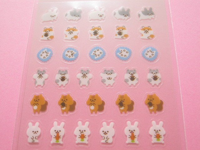 Photo: Kawaii Cute Chima Chimark Sticker Sheet Q-LiA *Small Animal (05347)