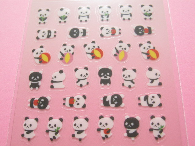 Photo: Kawaii Cute Chima Chimark Sticker Sheet Q-LiA *Panda (05346)