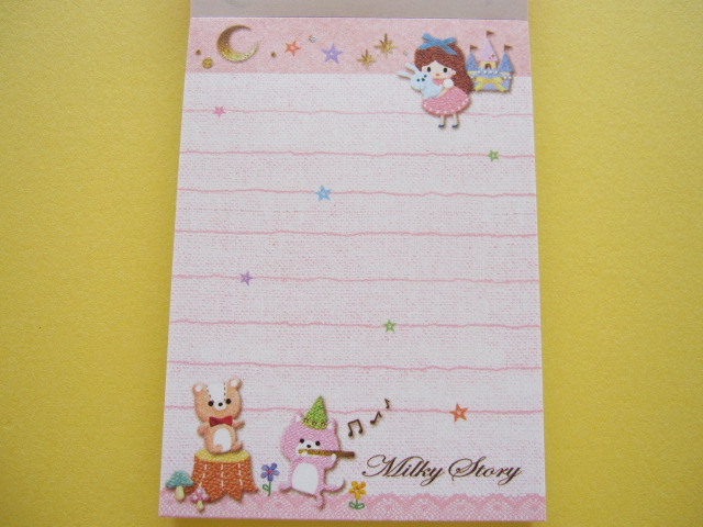 Photo: Kawaii Cute Mini Memo Pad Crux *Milky Story (08262)