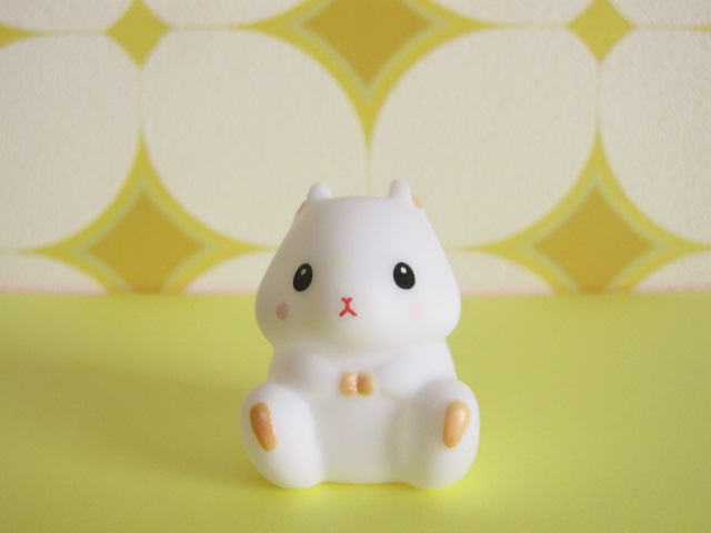 Photo1: Kawaiil Cute Korohamu Koron Mini Figure Doll *White