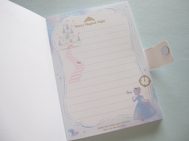 Photo: Kawaii Cute Large Memo Pad Q-LiA *Starry Magical Night (00551)