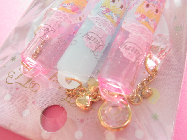 Photo: 3 pcs Kawaii Cute Pencil Caps Set Q-lia Little Fairy Tale *Rapunzel (04543)