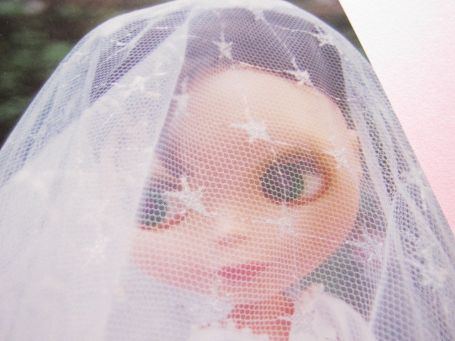 Photo: Cute Blythe Doll Postcard *Wedding dress