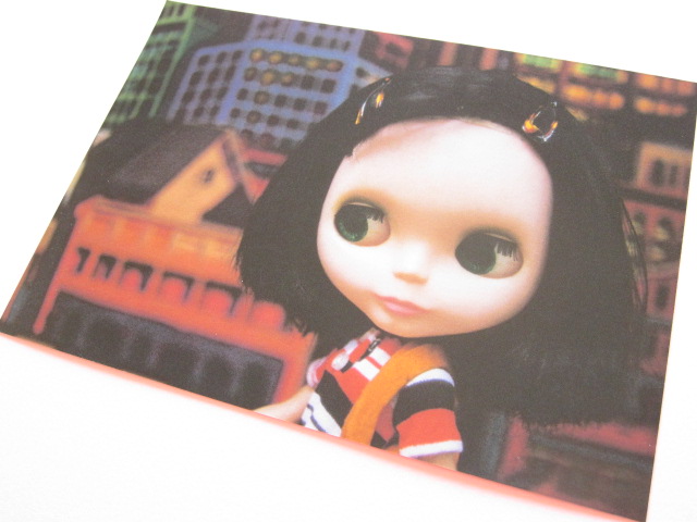Photo1: Cute Blythe Doll Postcard *Hair clips