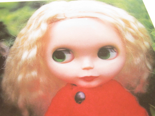 Photo: Cute Blythe Doll Postcard *Red outfit