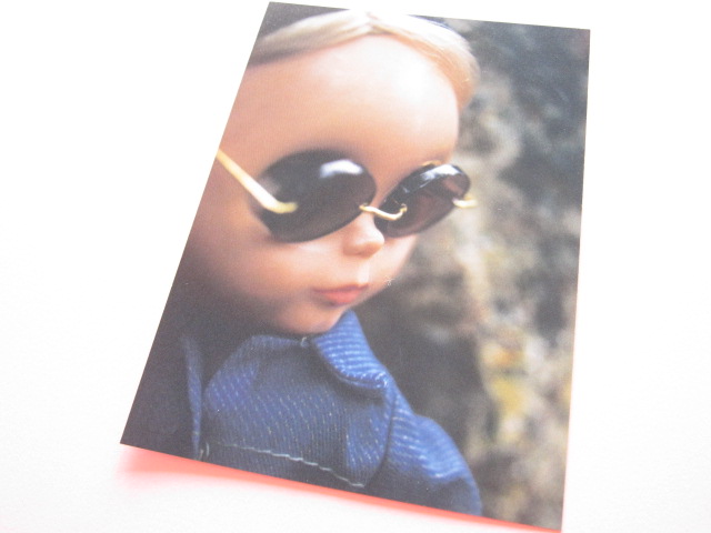 Photo1: Cute Blythe Doll Postcard *Sunglasses