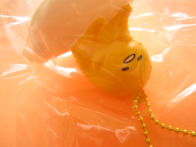 Photo: Kawaii Cute Gudetama Squishy Keychain Charm Sanrio Japan Exclusive *こっくり (GD02-1)
