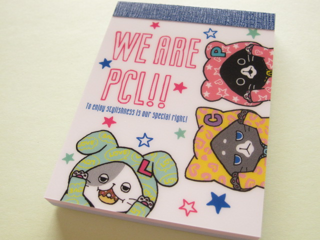 Photo1: Kawaii Cute Mini Memo Pad Mind Wave *We are PCL!! (39367)