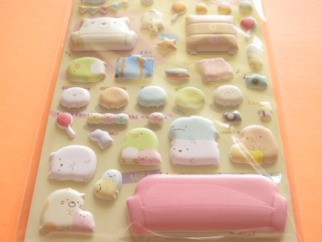 Photo: Kawaii Cute Puffy Sticker Sheet San-x *Sumikkogurashi (SE34505)