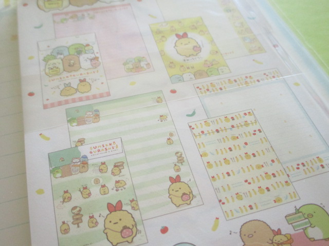 Photo: Kawaii Cute Regular Letter Set Sumikkogurashi San-x *えびふらいのしっぽのおつかい (LH64501)