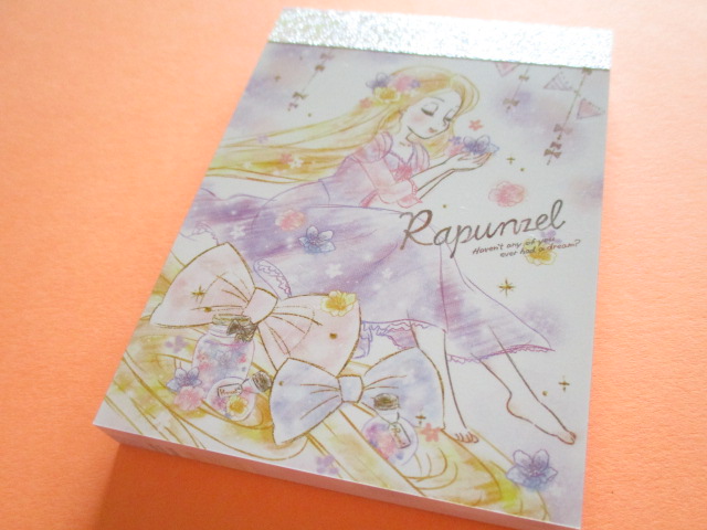 Photo1: Cute Mini Memo Pad Crux *Rapunzel (09883) 