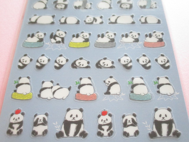 Photo:  Kawaii Cute Chillin Stickers Sheet  Mind Wave *Panda (79231)
