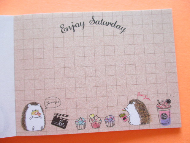 Photo: Kawaii Cute Mini Memo Pad Q-LiA *Enjoy Saturday (30163)