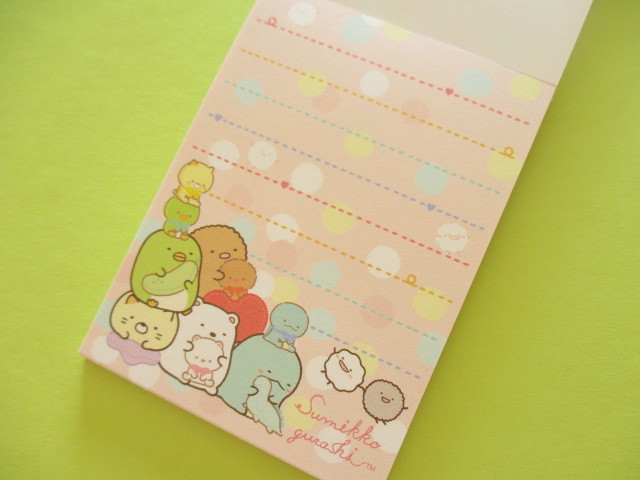 Photo: Kawaii Cute Mini Memo Pad Sumikkogurashi San-x *しろくまのてづくりぬいぐるみ (MW44901-4）