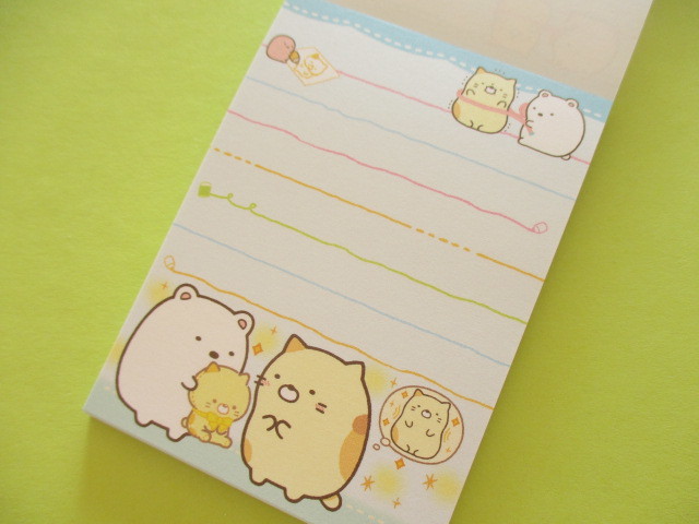 Photo: Kawaii Cute Mini Memo Pad Sumikkogurashi San-x *しろくまのてづくりぬいぐるみ (MW44901-2）