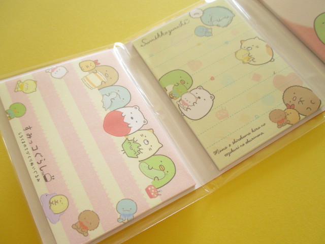 Photo: Kawaii Cute Patapata Mini Memo Pad Set Sumikkogurashi San-x *しろくまのてづくりぬいぐるみ (MW45001)