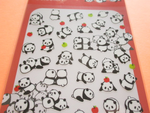 Photo: Kawaii Cute Animal Stickers Sheet Mind Wave *Panda (79421)