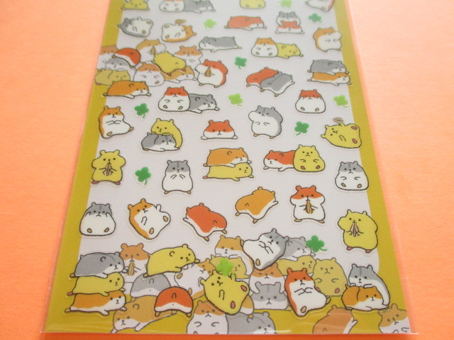 Photo: Kawaii Cute Animal Stickers Sheet Mind Wave *Hamster (79424)