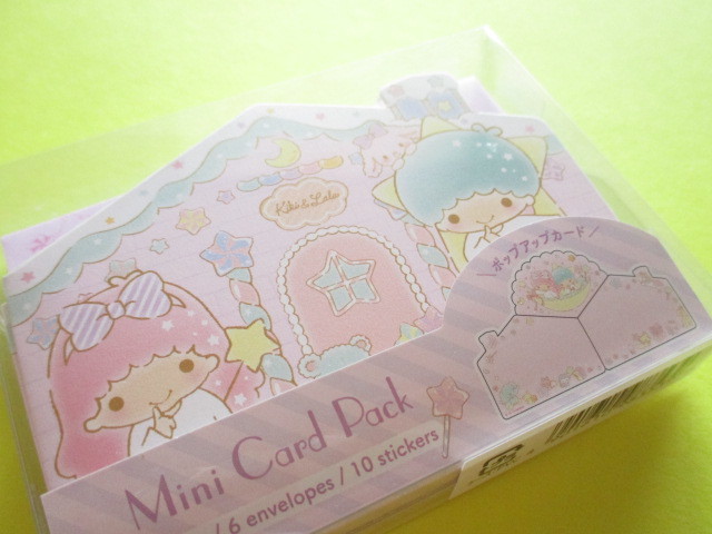 Photo: Kawaii Cute Mini Card Pack Set Sanrio Original *Little Twin Stars (98353-5)