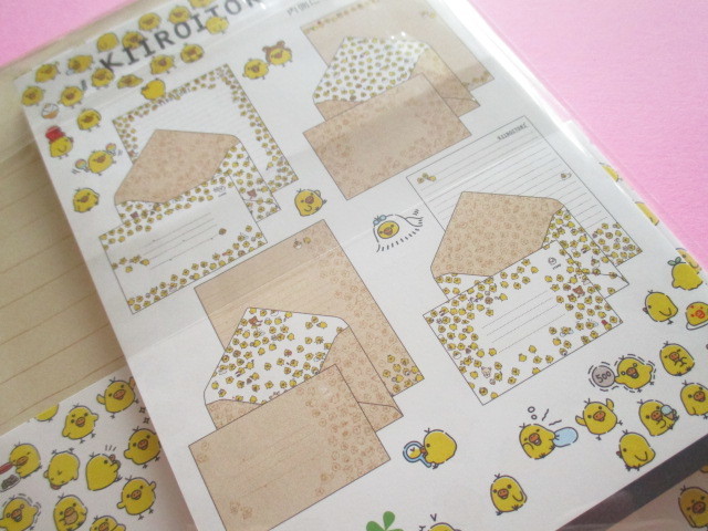 Photo: Kawaii Cute Regular Letter Set San-x Kiiroitori  *Puchipuchi Rilakkuma (LH67301)