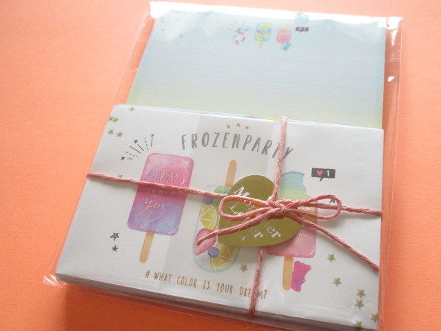 Photo1: Kawaii Cute  Mon Cher Letter Set Q-LiA *Frozen Party (30413)