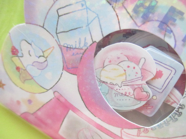 Photo: Kawaii Cute Sticker Flakes Sack Crux *Mellow Dream (05915)