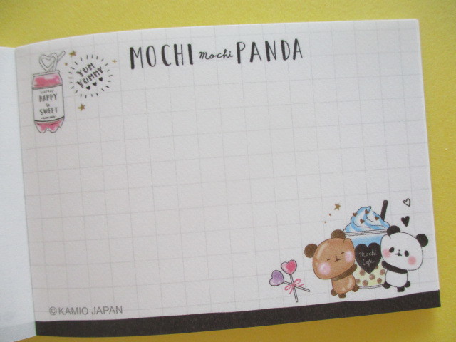 Photo: Kawaii Cute Mini Memo Pad Mochi Mochi Panda Kamio Japan *Party Cafe (24151)