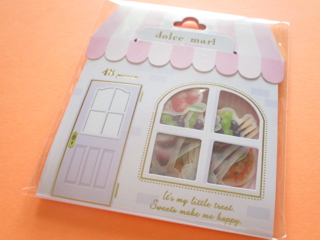 Photo1: Dolce Mart Sticker Flakes Sack Q-LiA *Juicy Fruits (31214)