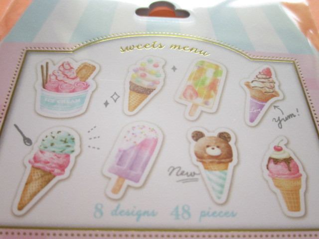 Photo: Dolce Mart Sticker Flakes Sack Q-LiA *Ice Cream (31218)