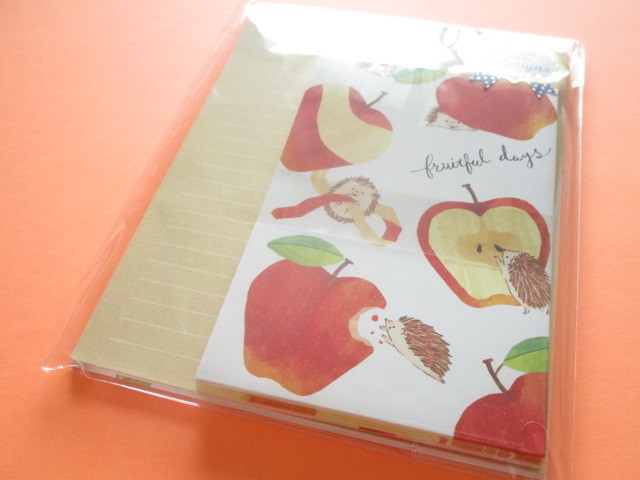 Photo1: Kawaii Cute Letter Set Mind Wave *Fruitful Days (56359)