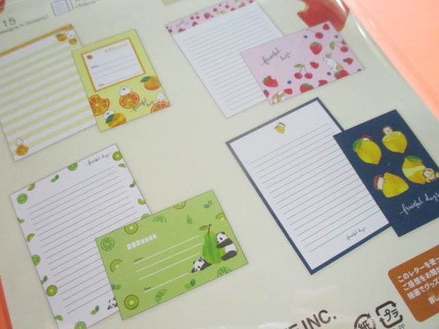 Photo: Kawaii Cute Letter Set Mind Wave *Fruitful Days (56359)