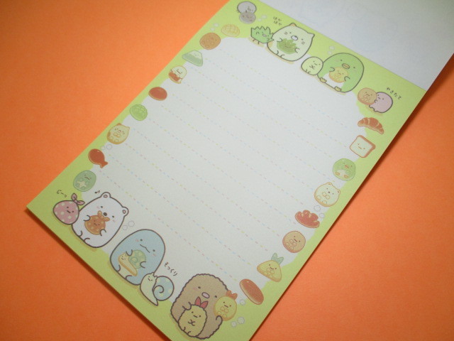 Photo: Kawaii Cute Large Memo Pad Sumikkogurashi San-x *すみっこパンきょうしつ (MW52101)